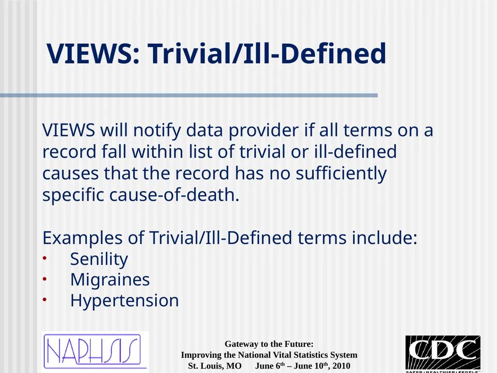 VIEWS Immediate Validations for Mortality Data - slide 18 of 25