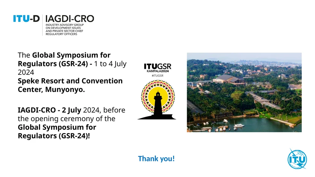 Industry Advisory Group on Development Issues and - slide 8 of 8