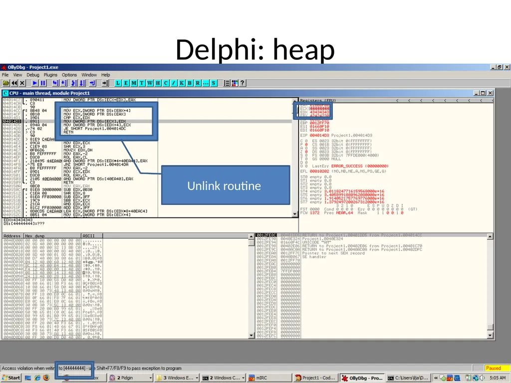 Exploiting delphi/Object pascal Ilja van Sprundel - slide 23 of 52