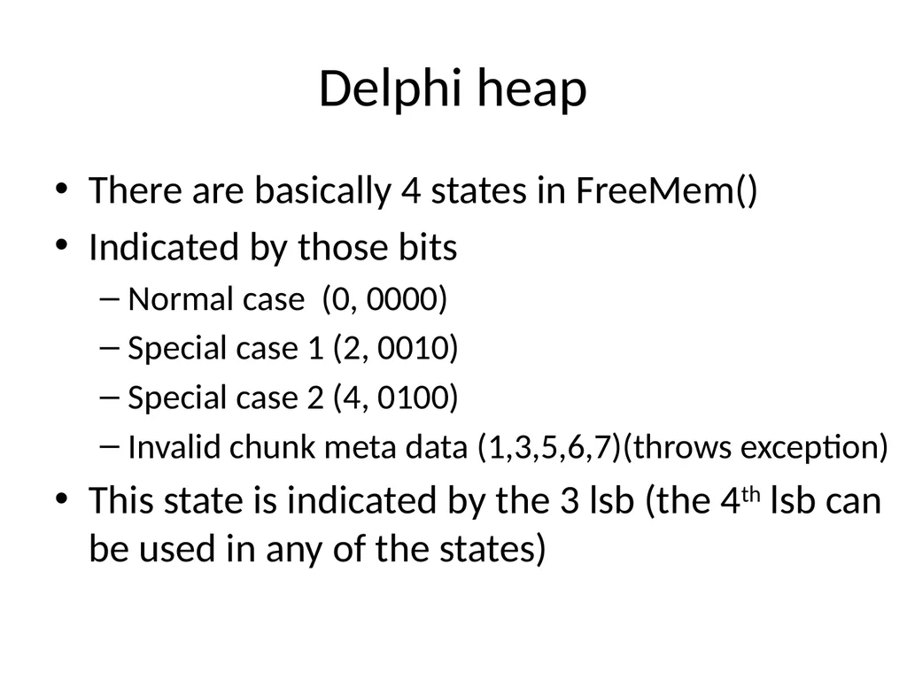 Exploiting delphi/Object pascal Ilja van Sprundel - slide 16 of 52