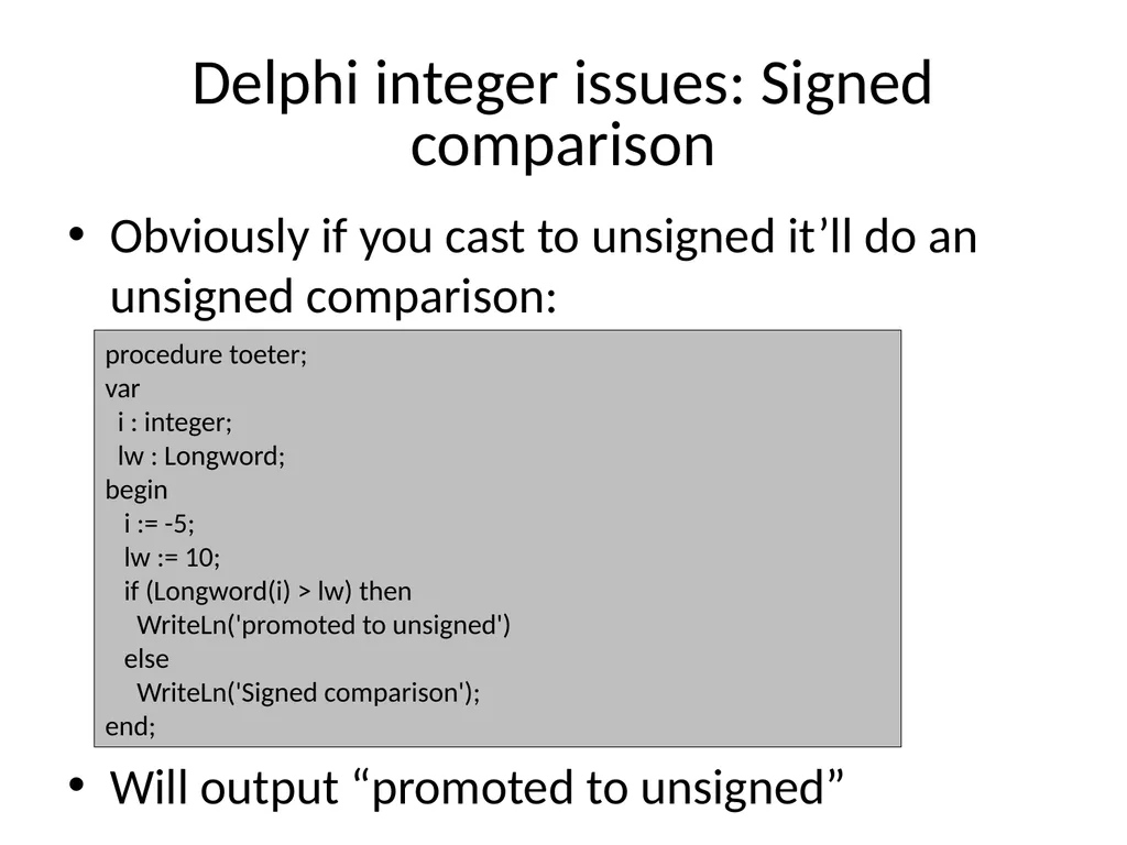 Exploiting delphi/Object pascal Ilja van Sprundel - slide 32 of 52