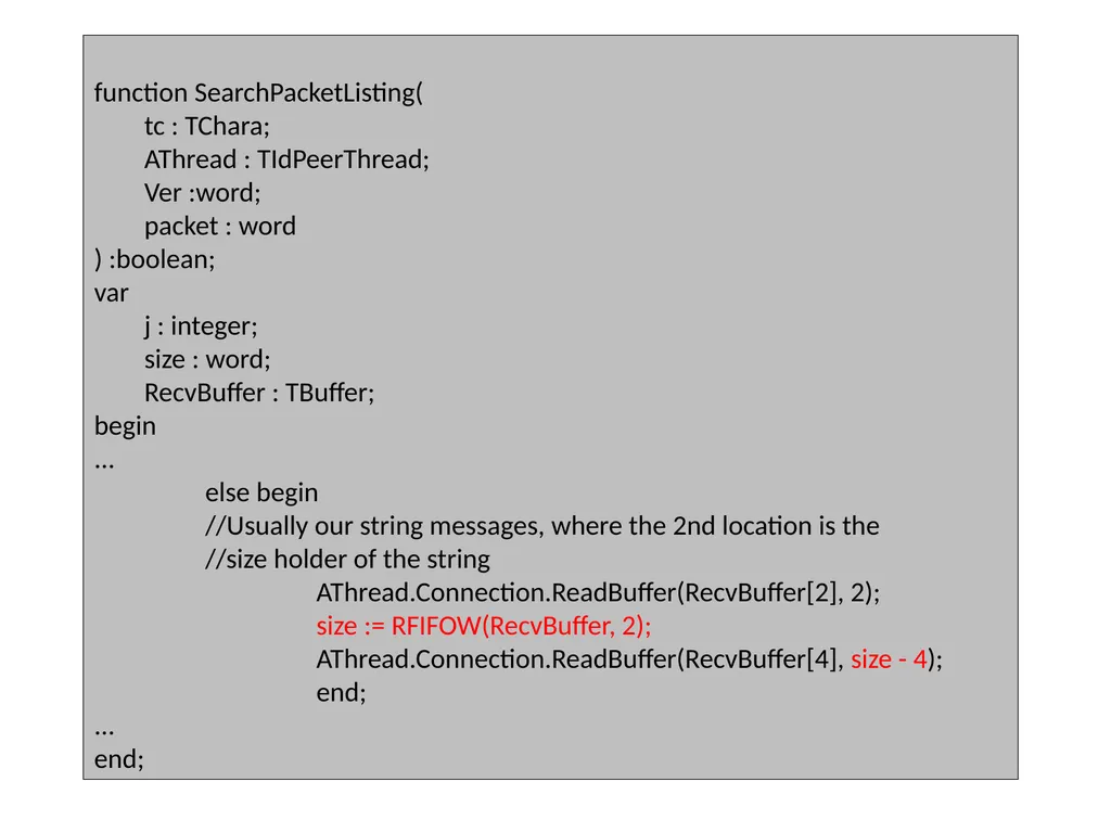 Exploiting delphi/Object pascal Ilja van Sprundel - slide 40 of 52