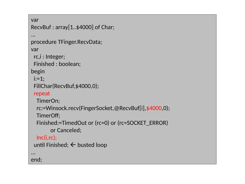 Exploiting delphi/Object pascal Ilja van Sprundel - slide 43 of 52