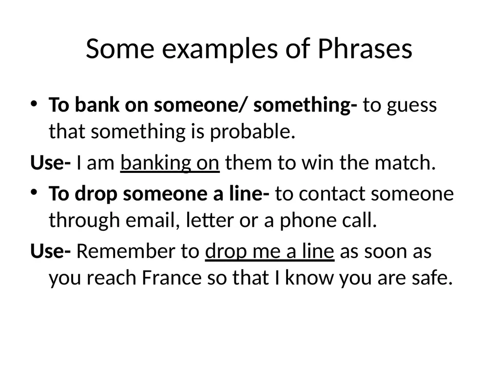 Unit- V Proverbs and Maxims Idioms and Phrases - slide 10 of 10