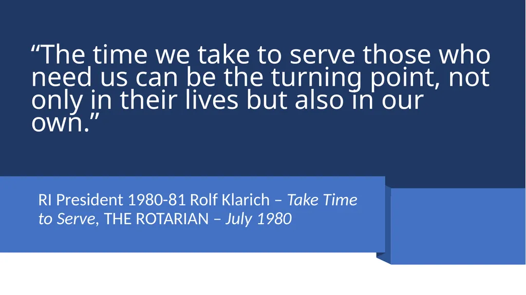 Creating Service Projects RLI - Part 1 Goals: “The - slide 3 of 9