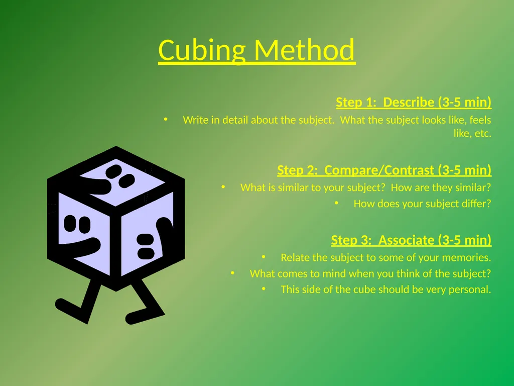 Critical Thinking “The important thing is not to - slide 13 of 17