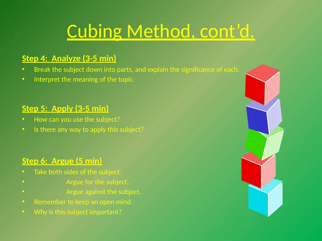 Critical Thinking “The important thing is not to - slide 14 of 17
