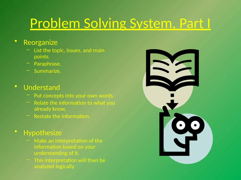 Critical Thinking “The important thing is not to - slide 10 of 17