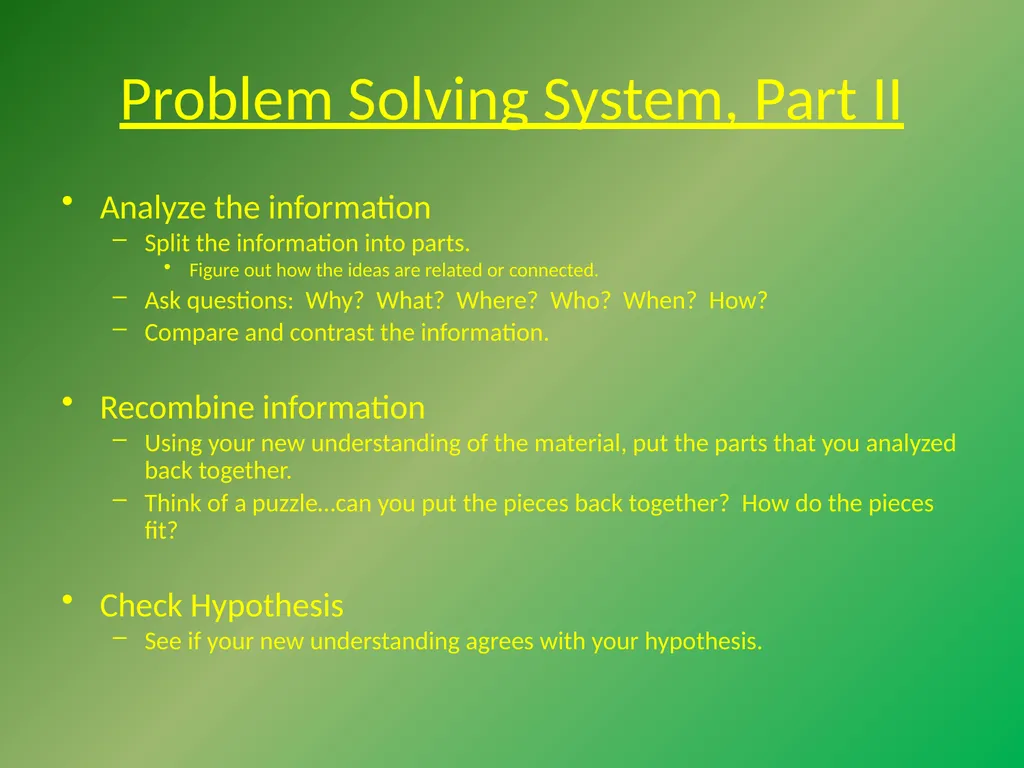 Critical Thinking “The important thing is not to - slide 11 of 17