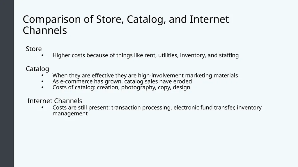 Retail Management Module 3: Multichannel Retail - slide 13 of 25