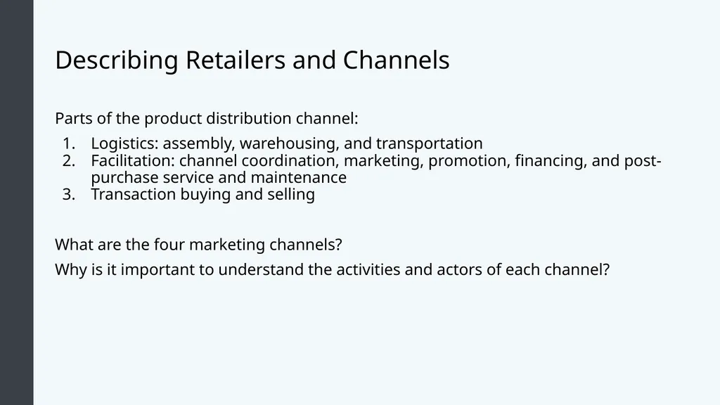Retail Management Module 3: Multichannel Retail - slide 5 of 25