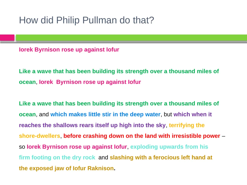 SENTENCE BUILDING Using sentences to interest and - slide 8 of 14