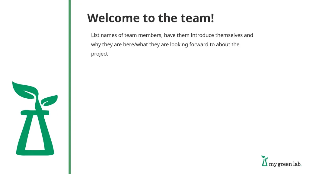 Global Team Kickoff Roles & Responsibilities - slide 3 of 9