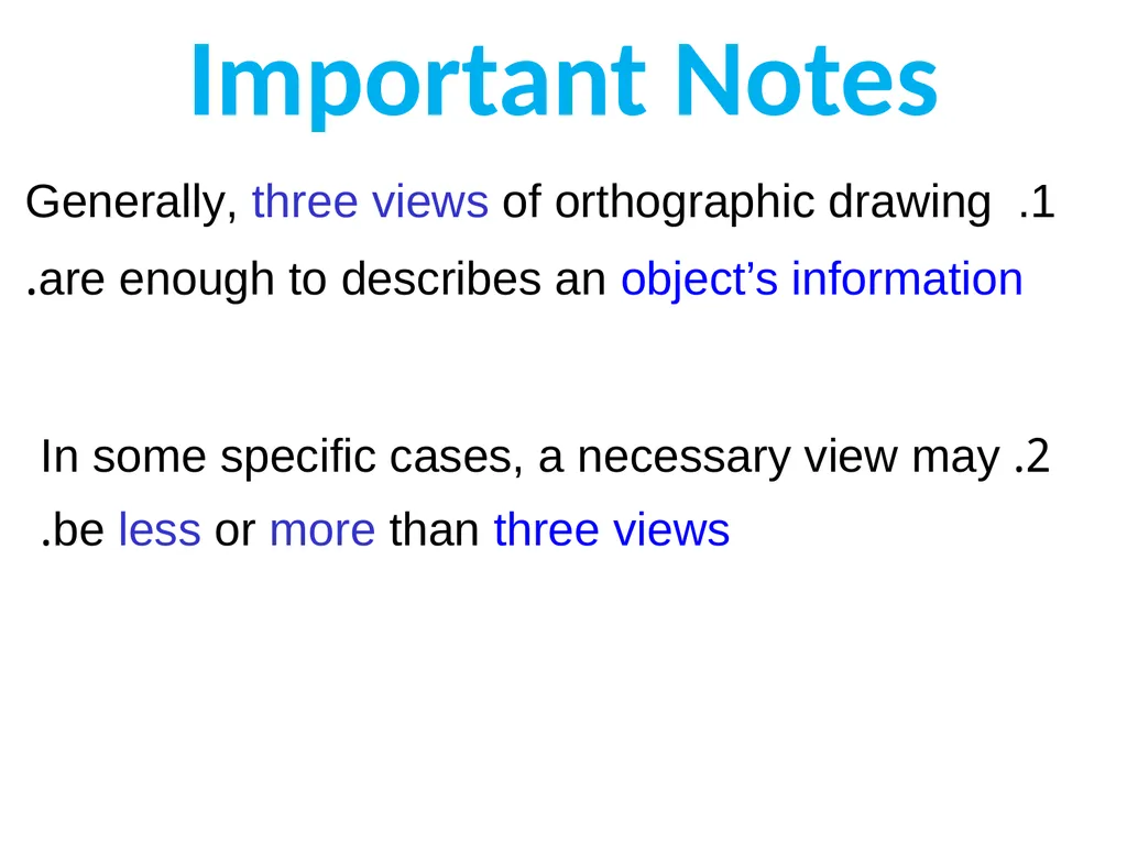 بسم الله الرحمن الرحيم Projection Theory - slide 44 of 55