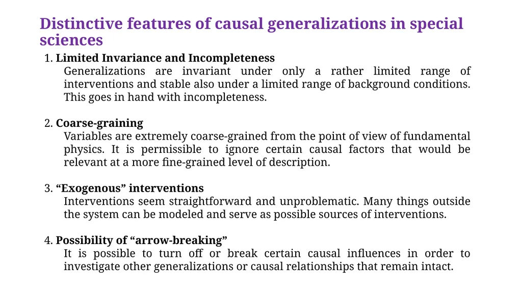 Causation with a Human Face By Jim Woodward - slide 7 of 11