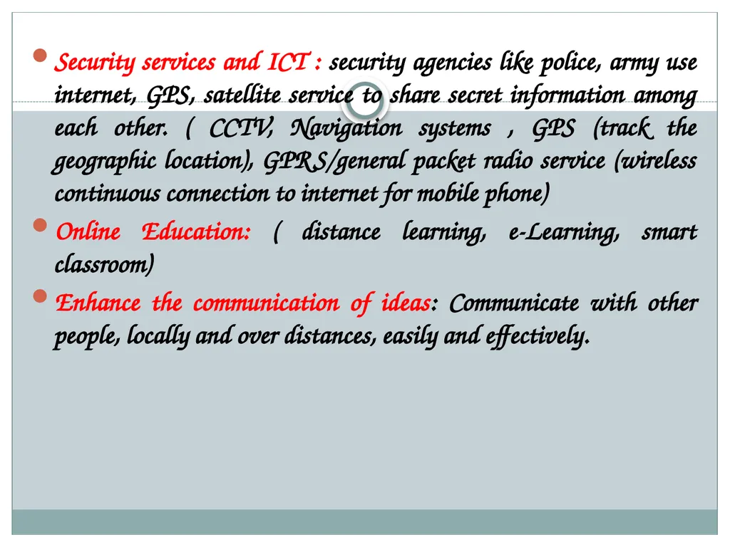Submitted by Ms. SARITA GULATI ICT Concepts & - slide 21 of 28