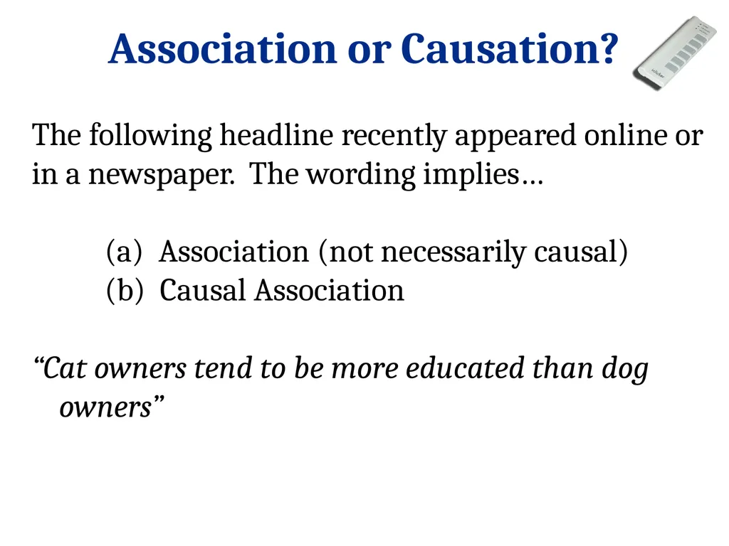 STAT 101: Day 3 Data Collection: Experiments and - slide 7 of 43