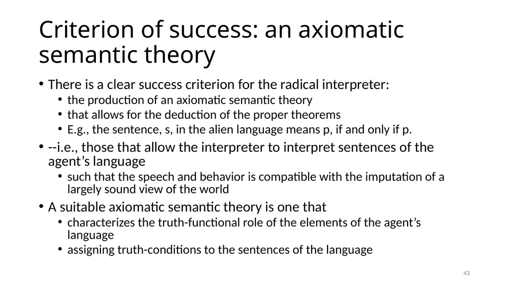 Illuminating Language Interpretation and - slide 43 of 90