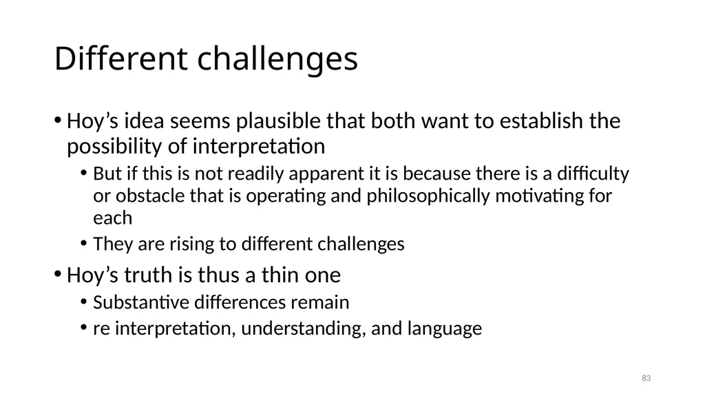 Illuminating Language Interpretation and - slide 83 of 90