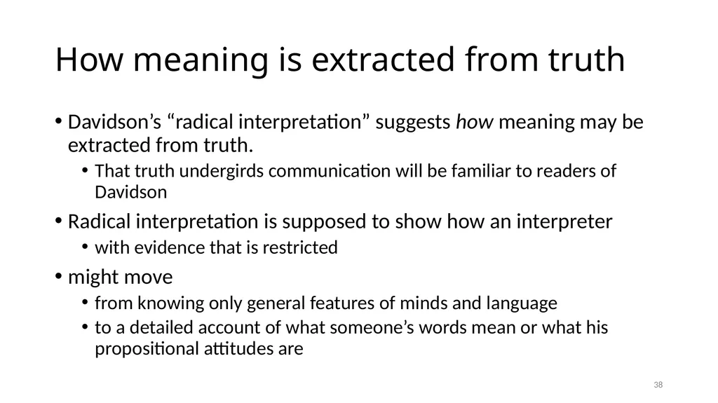 Illuminating Language Interpretation and - slide 38 of 90