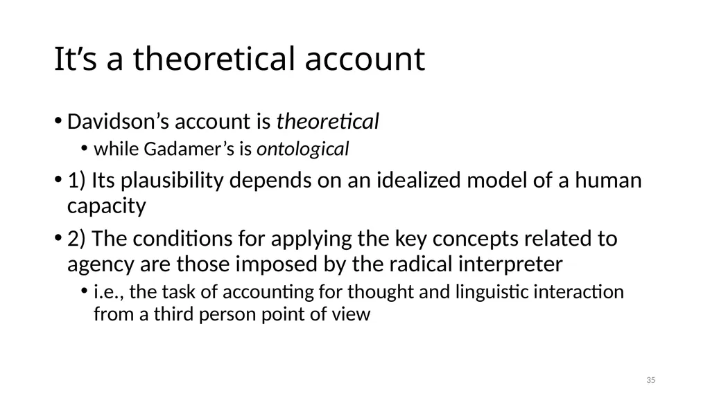Illuminating Language Interpretation and - slide 35 of 90