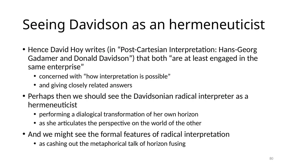 Illuminating Language Interpretation and - slide 80 of 90