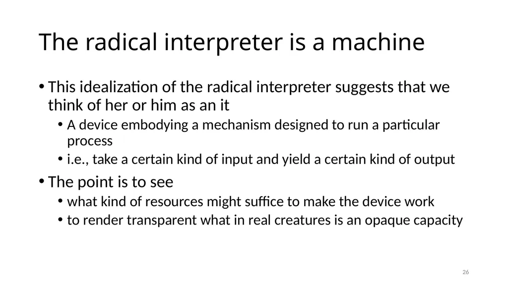 Illuminating Language Interpretation and - slide 26 of 90