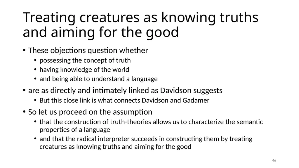 Illuminating Language Interpretation and - slide 46 of 90