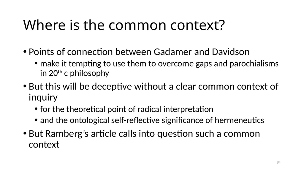 Illuminating Language Interpretation and - slide 84 of 90