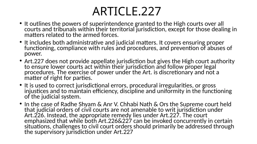 WRIT CONSTITUTION Is it a law/Statute? It is a - slide 7 of 36