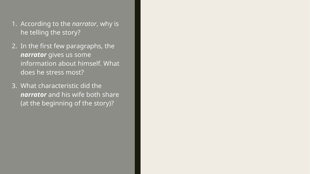 ThE Black cat Edgar Allan Poe Summary Analysis & - slide 30 of 36