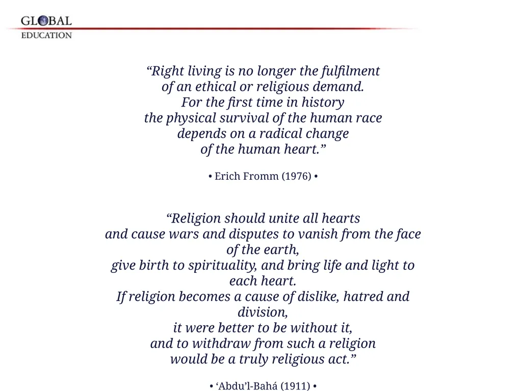 GKAS 3412 6 cr. Human Rights, Global Ethos and the - slide 42 of 42