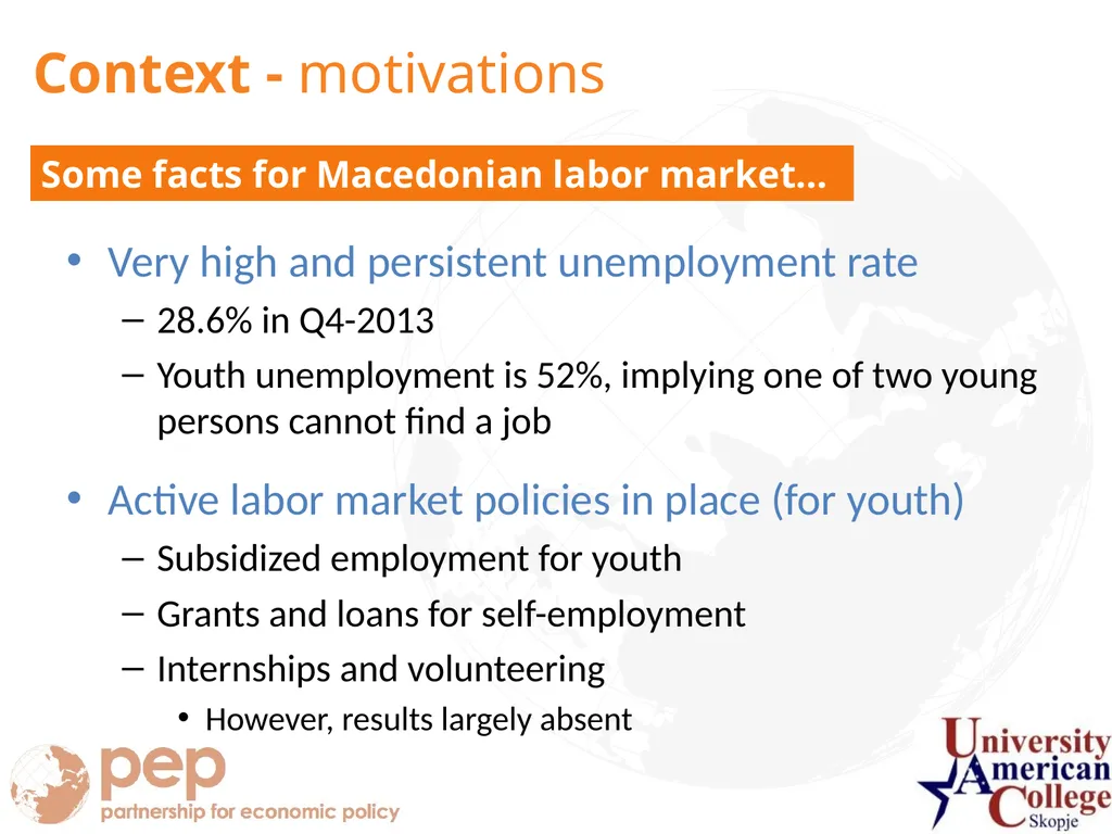 Marjan Petreski University American College - - slide 3 of 22