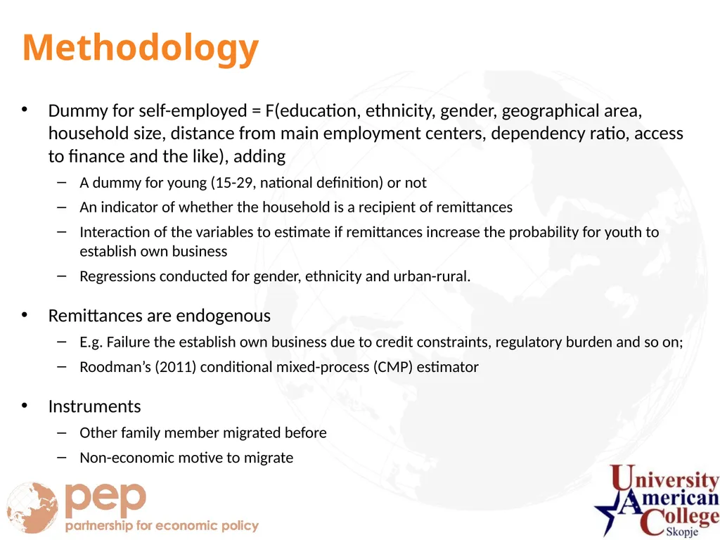 Marjan Petreski University American College - - slide 14 of 22