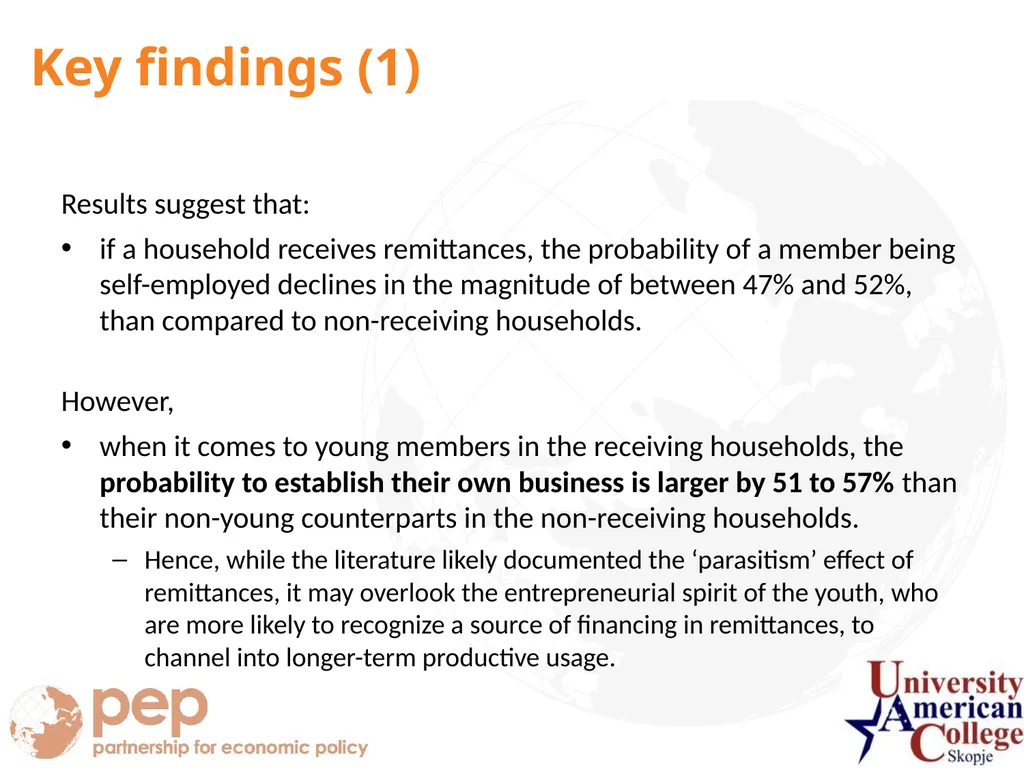 Marjan Petreski University American College - - slide 15 of 22