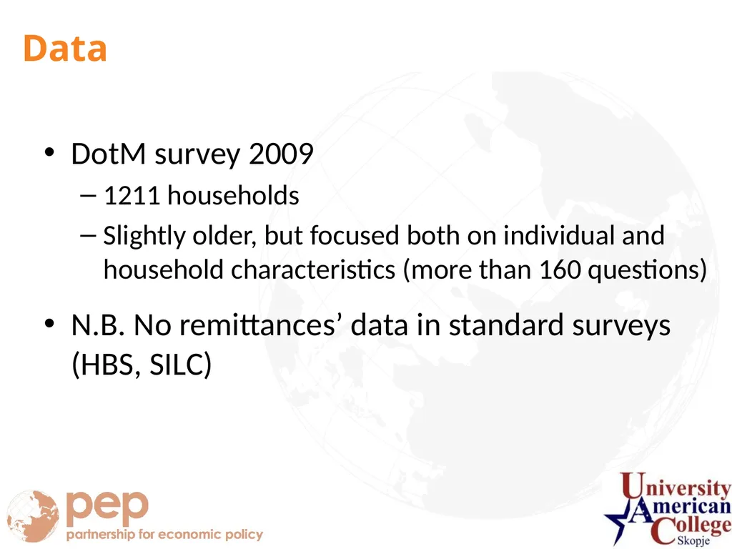 Marjan Petreski University American College - - slide 9 of 22