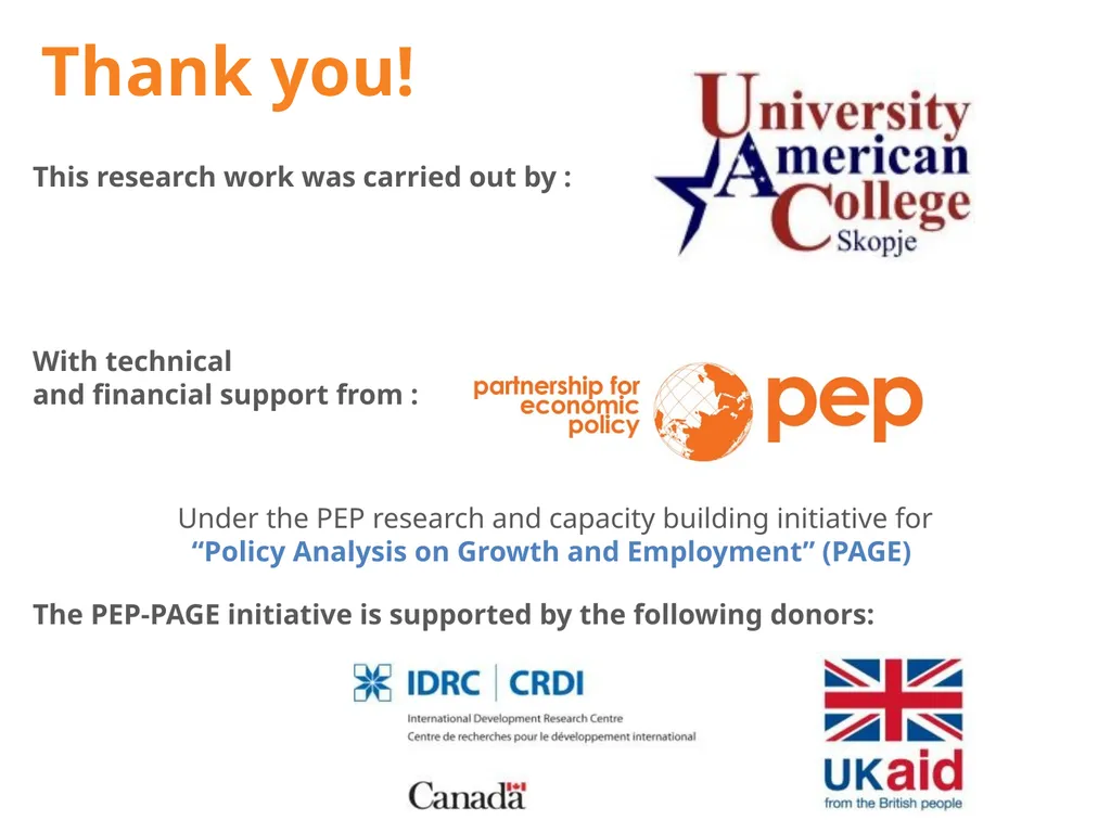 Marjan Petreski University American College - - slide 21 of 22