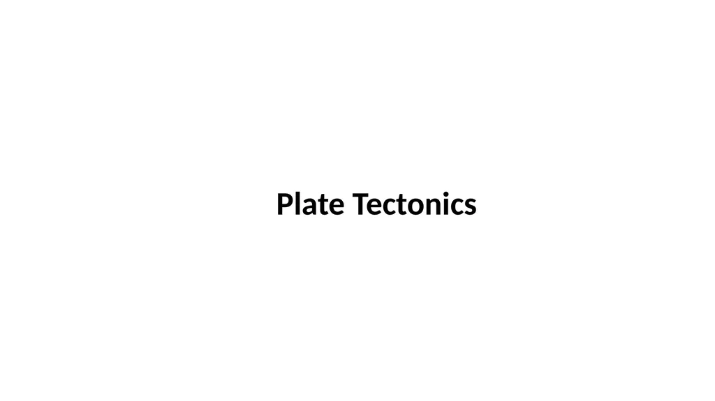 Plate Tectonics They’re Pulling Apart! When plates - slide 1 of 12