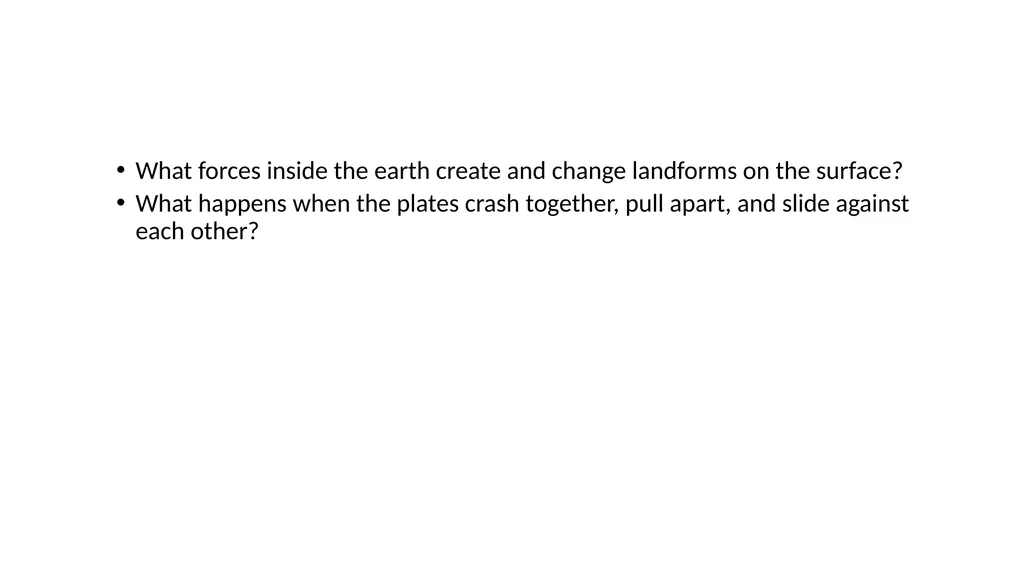 Plate Tectonics They’re Pulling Apart! When plates - slide 11 of 12