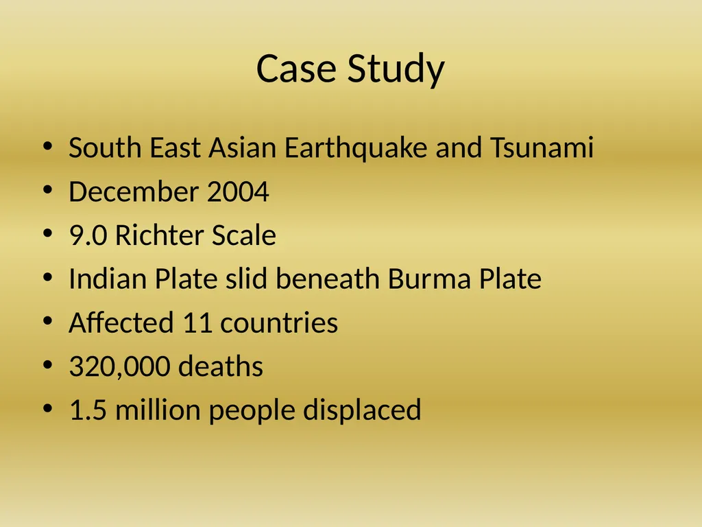 Plate Tectonics Revision 6th year Geography - slide 13 of 21