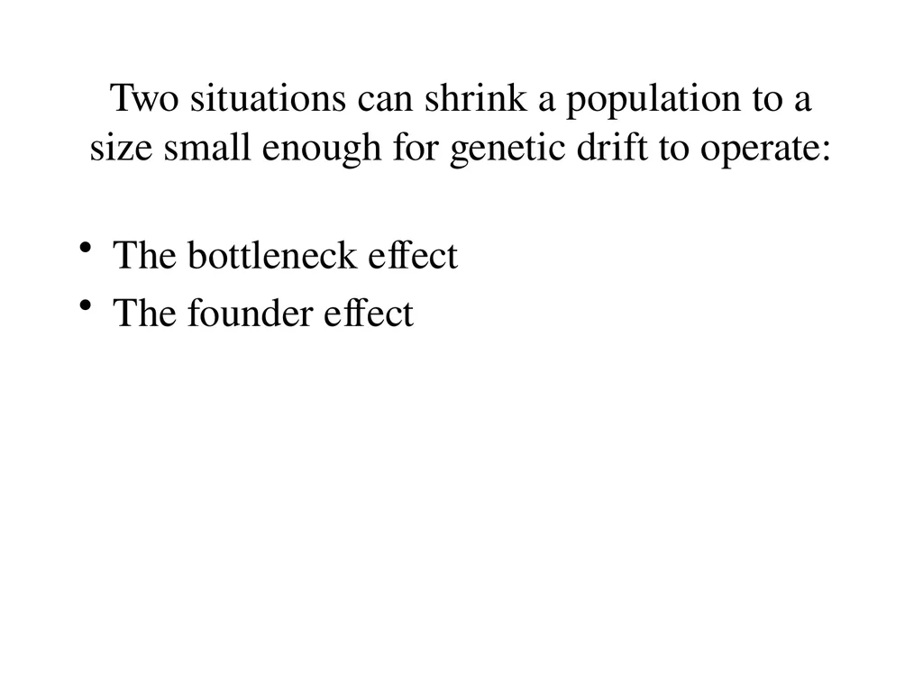 The Evolution of Populations Chapter 23 BCOR 012 - slide 33 of 38
