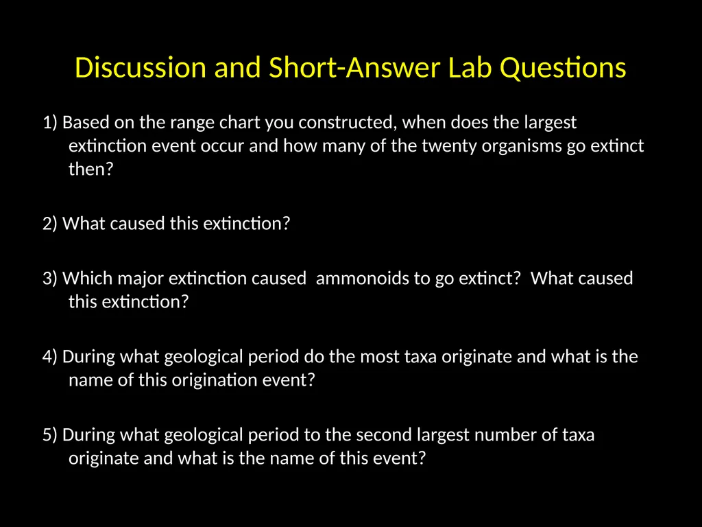 Range-Through Chart and Diversity Curve Lab Dr. - slide 17 of 21