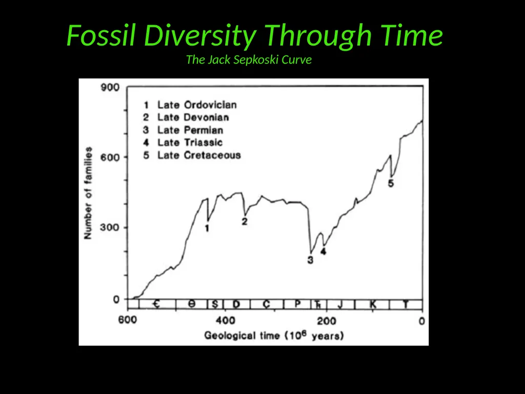 Range-Through Chart and Diversity Curve Lab Dr. - slide 5 of 21