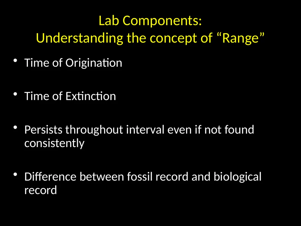 Range-Through Chart and Diversity Curve Lab Dr. - slide 10 of 21