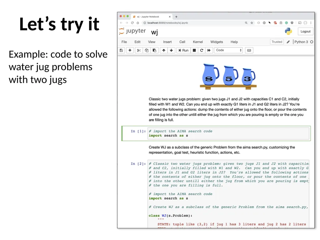 Python & Notebooks for AI Why Python Python has - slide 6 of 6