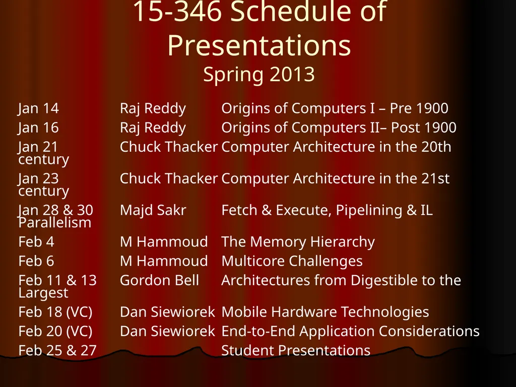 Origins of Computing – Post 1900 Raj Reddy - slide 2 of 25