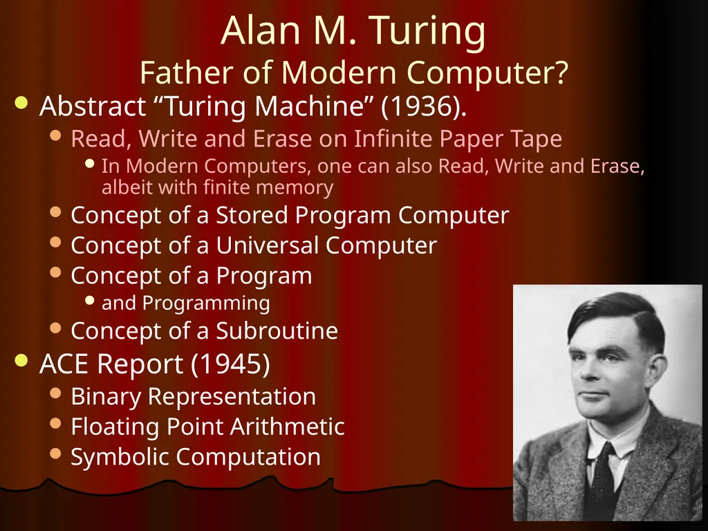 Origins of Computing – Post 1900 Raj Reddy - slide 8 of 25