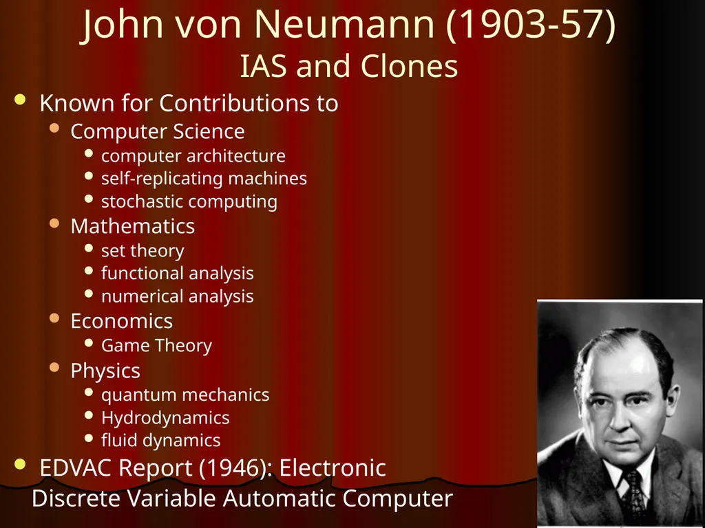 Origins of Computing – Post 1900 Raj Reddy - slide 19 of 25
