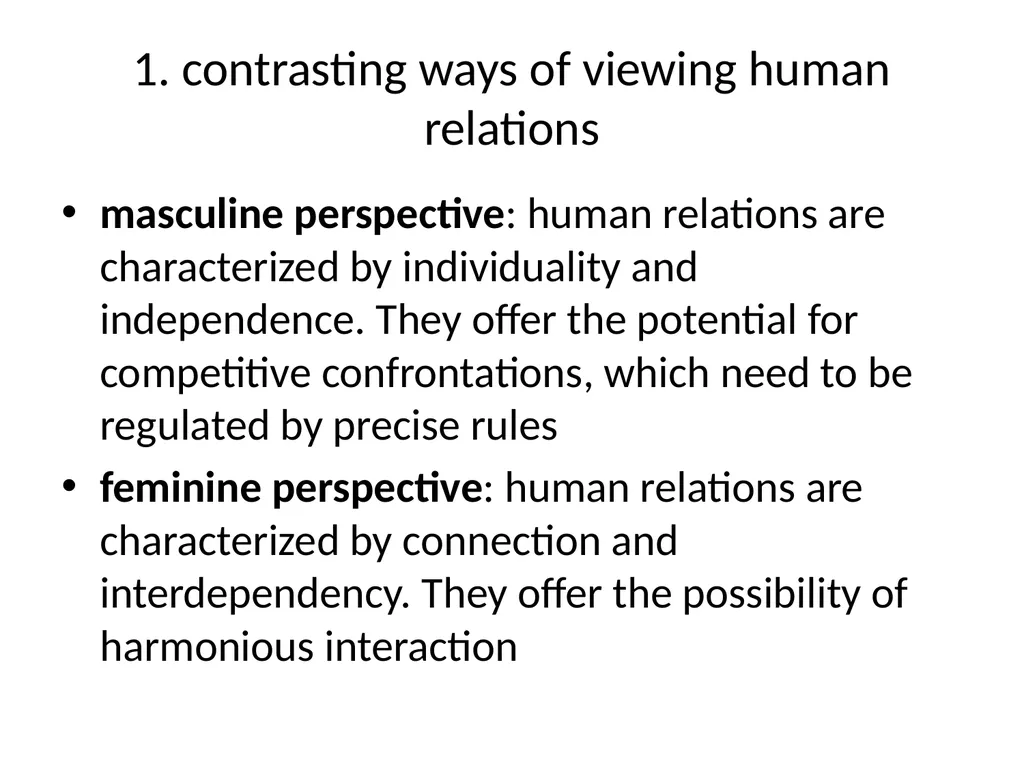 Ethics Theory and Business Practice 8.1 Feminine - slide 4 of 13