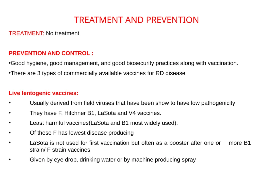 NEWCASTLE DISEASE RANIKHET DISEASE, AVIAN - slide 12 of 14